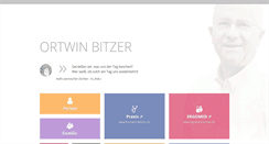 Desktop Screenshot of ortwin-bitzer.de